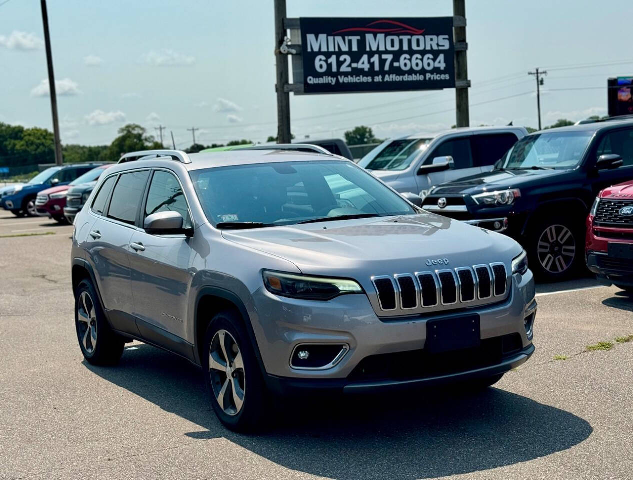 2019 Jeep Cherokee for sale at MINT MOTORS in Ramsey, MN