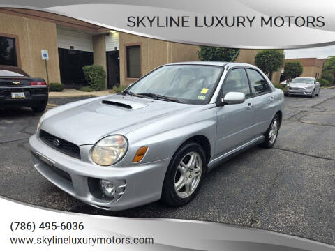 2002 Subaru Impreza for sale at Skyline Luxury Motors in Buffalo Grove IL