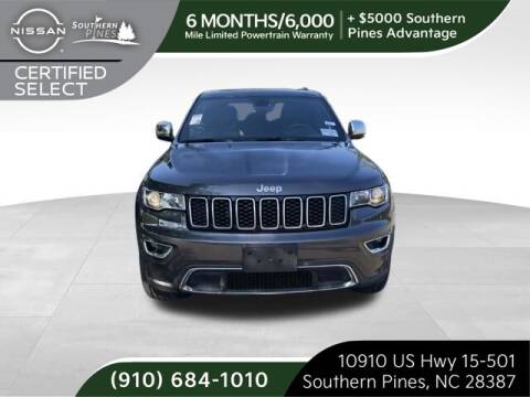 2020 Jeep Grand Cherokee for sale at PHIL SMITH AUTOMOTIVE GROUP - Pinehurst Nissan Kia in Southern Pines NC