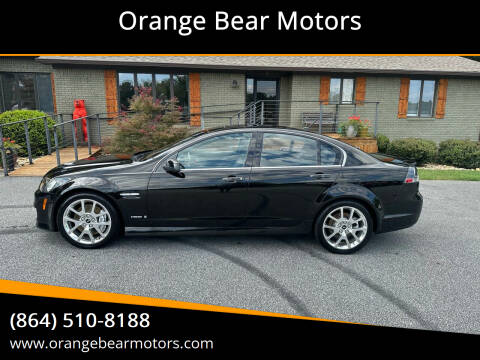 2009 Pontiac G8 for sale at Orange Bear Motors in Landrum SC
