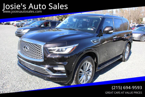 2018 Infiniti QX80 for sale at Josie's Auto Sales in Gilbertsville PA
