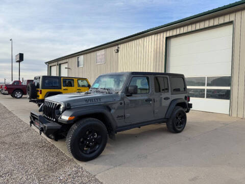 2021 Jeep Wrangler Unlimited for sale at Northern Car Brokers in Belle Fourche SD