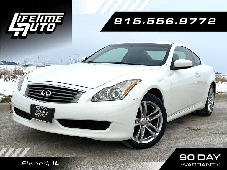 2009 Infiniti G37 Coupe for sale at Lifetime Auto in Elwood IL