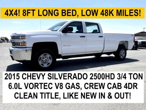 2015 Chevrolet Silverado 2500HD for sale at RT Motors Truck Center in Oakley CA