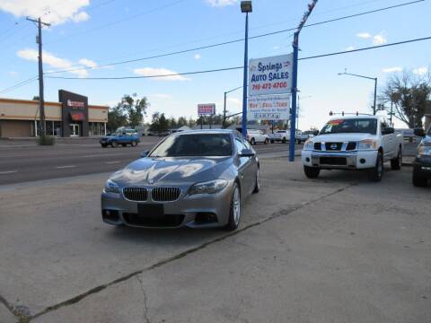 2013 BMW 5 Series for sale at Springs Auto Sales in Colorado Springs CO