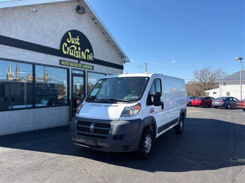 2018 RAM ProMaster for sale at Just Cruisin Auto Sales of Limerick Inc. in Limerick PA