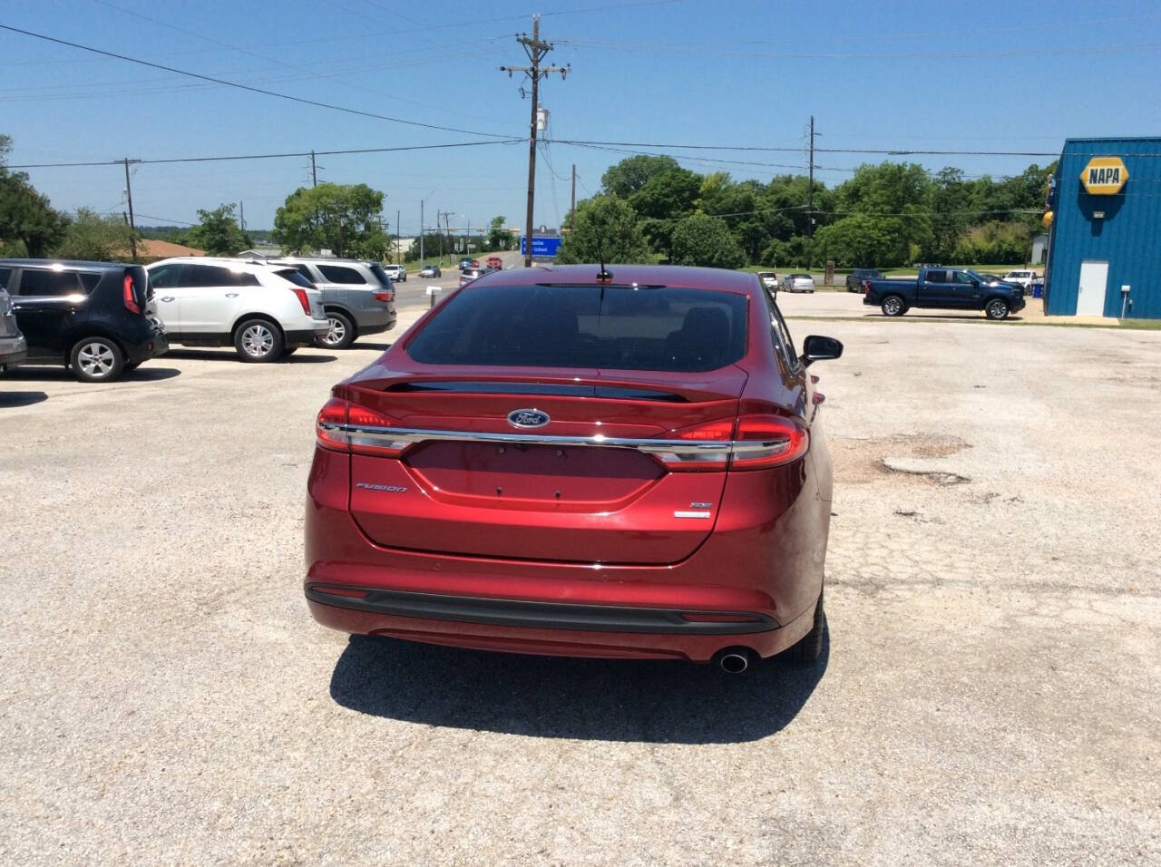 2018 Ford Fusion for sale at SPRINGTIME MOTORS in Huntsville, TX