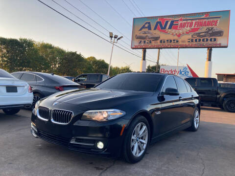 2015 BMW 5 Series for sale at ANF AUTO FINANCE in Houston TX