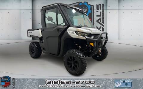 2021 Can-Am Defender Limited Cab HD10 for sale at Kal's Motor Group Wadena in Wadena MN