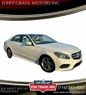 2014 Mercedes-Benz E-Class for sale at JERRY GRADL MOTORS INC in North Tonawanda NY