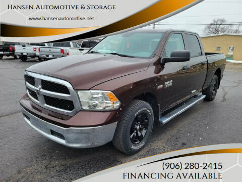 2014 RAM 1500 for sale at Hansen Automotive & Storage in Escanaba MI