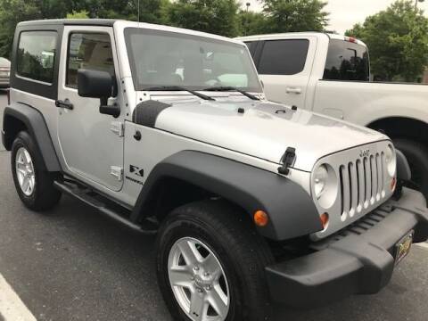 2009 Jeep Wrangler for sale at J Wilgus Cars in Selbyville DE