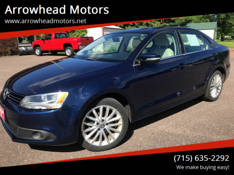 2012 Volkswagen Jetta for sale at Arrowhead Motors in Spooner WI