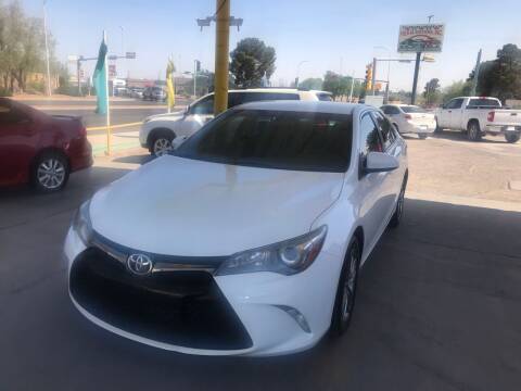 2015 Toyota Camry for sale at Fiesta Motors Inc in Las Cruces NM