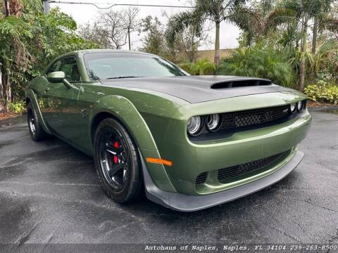 2018 Dodge Challenger for sale at Autohaus of Naples in Naples FL