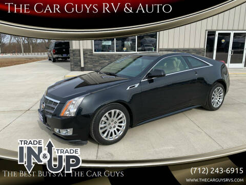 2011 Cadillac CTS for sale at The Car Guys RV & Auto in Atlantic IA