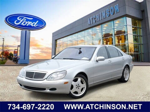 2002 Mercedes-Benz S-Class for sale at Atchinson Ford Sales Inc in Belleville MI