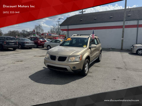 2008 Pontiac Torrent for sale at Discount Motors Inc in Nashville TN