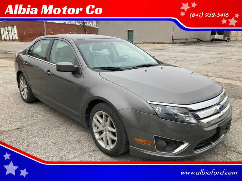 2011 Ford Fusion for sale at Albia Motor Co in Albia IA