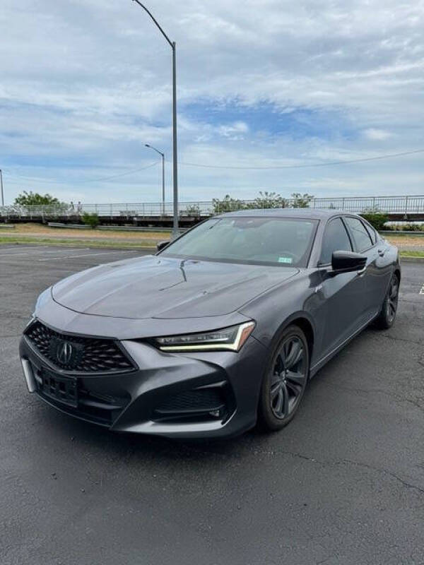 2021 Acura TLX for sale at Positive Auto Sales, LLC in Hasbrouck Heights NJ