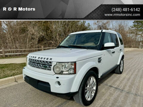 2012 Land Rover LR4 for sale at R & R Motors in Waterford MI