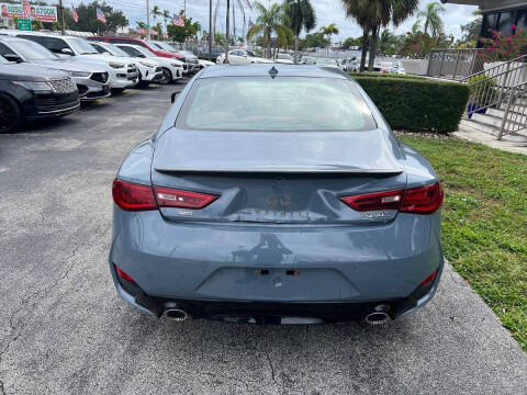 2021 Infiniti Q60 Red Sport 400
