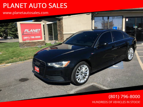 2012 Audi A6 for sale at PLANET AUTO SALES in Lindon UT