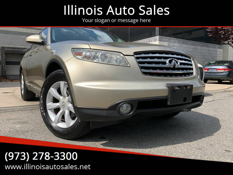 2004 Infiniti FX35 for sale at Illinois Auto Sales in Paterson NJ