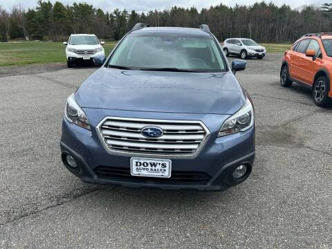 2015 Subaru Outback for sale at DOW'S AUTO SALES in Palmyra ME