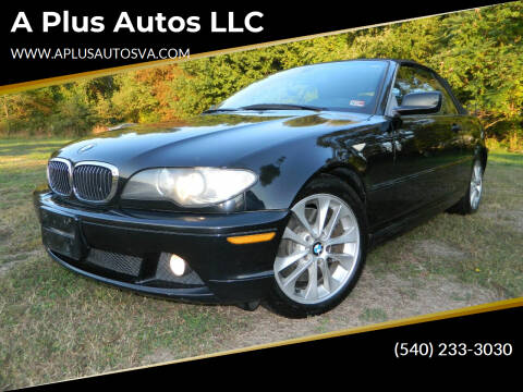 2005 BMW 3 Series for sale at A Plus Autos LLC in Fredericksburg VA