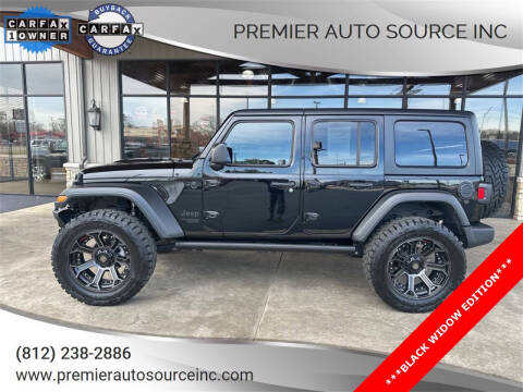 2021 Jeep Wrangler Unlimited for sale at Premier Auto Source INC in Terre Haute IN