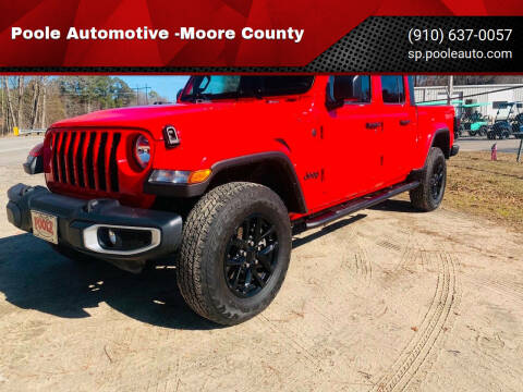2023 Jeep Gladiator for sale at Poole Automotive -Moore County in Aberdeen NC