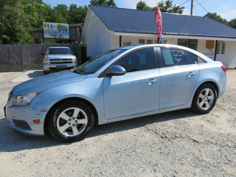 2012 Chevrolet Cruze for sale at A Plus Auto Sales & Repair in High Point NC