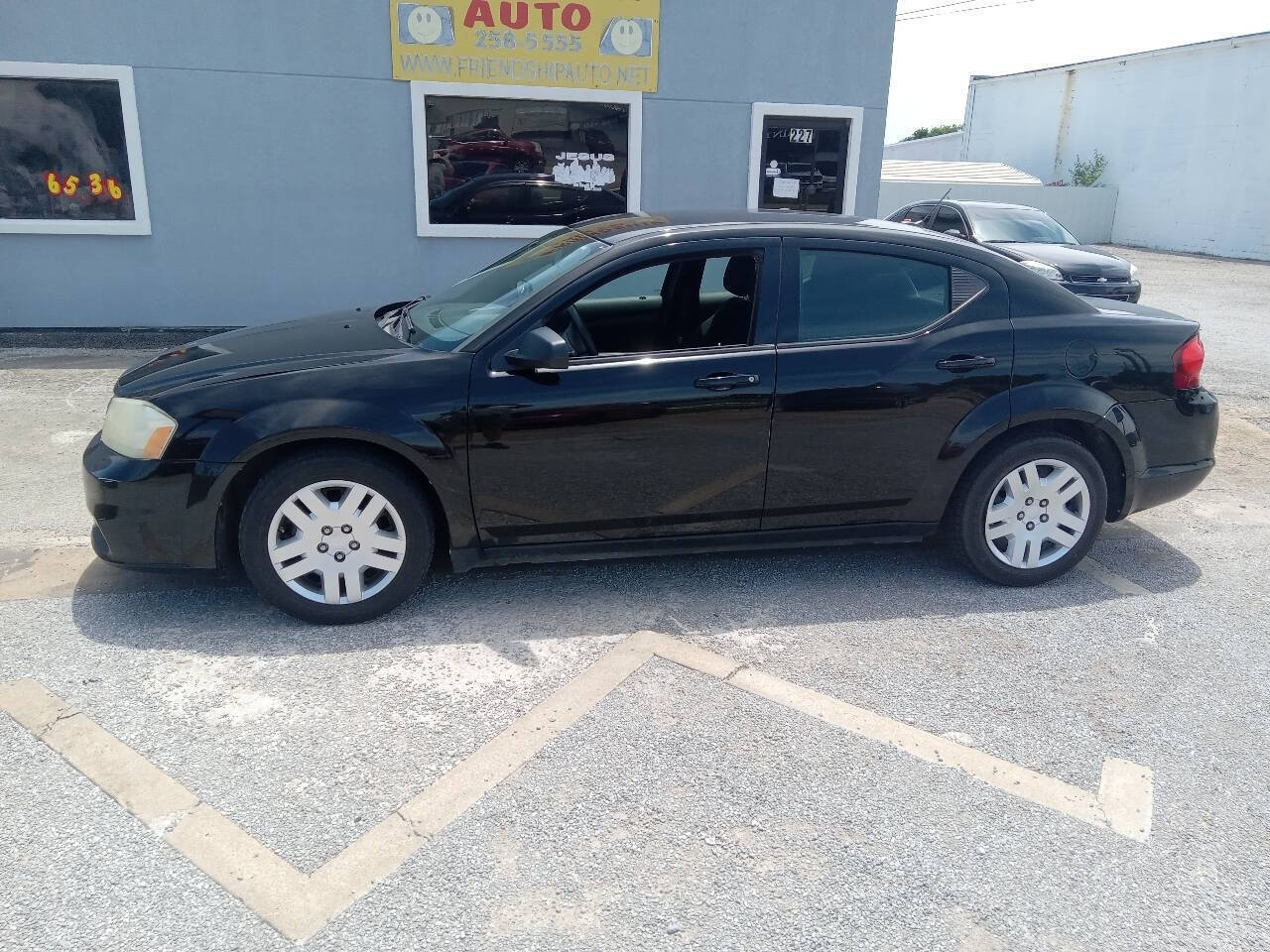 Black 2012 Dodge Avenger SE SE 4dr Sedan 1