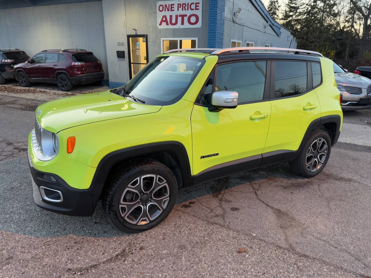 2018 Jeep Renegade for sale at ONE PRICE AUTO in Mount Clemens, MI