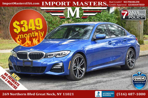 2019 BMW 3 Series for sale at Import Masters in Great Neck NY