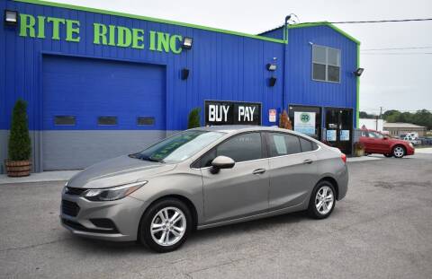 2017 Chevrolet Cruze for sale at Rite Ride Inc 2 in Shelbyville TN