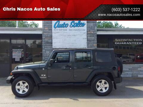 2007 Jeep Wrangler Unlimited for sale at Chris Nacos Auto Sales in Derry NH