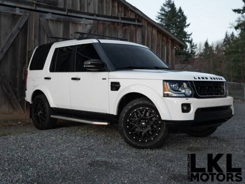 2015 Land Rover LR4 for sale at LKL Motors in Puyallup WA