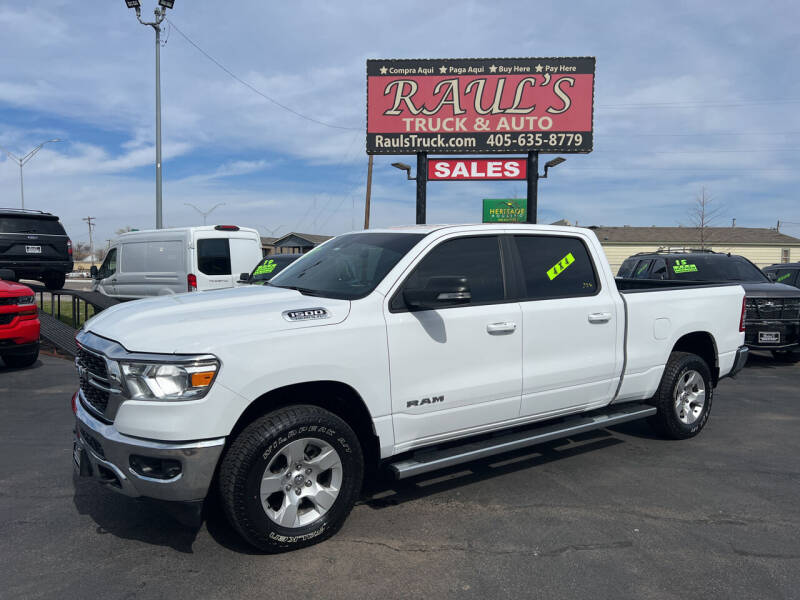 2022 RAM 1500 for sale at RAUL'S TRUCK & AUTO SALES, INC in Oklahoma City OK