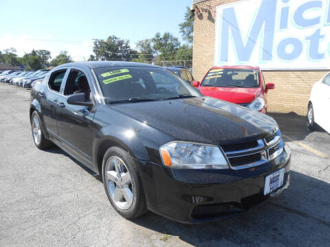 2012 Dodge Avenger for sale at Michael Motors in Harvey IL