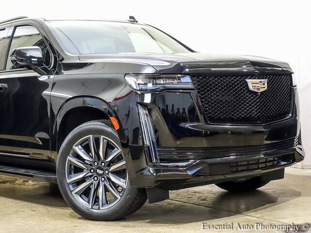 Used 2023 Cadillac Escalade ESV Sport with VIN 1GYS4NKL0PR257970 for sale in Tinley Park, IL