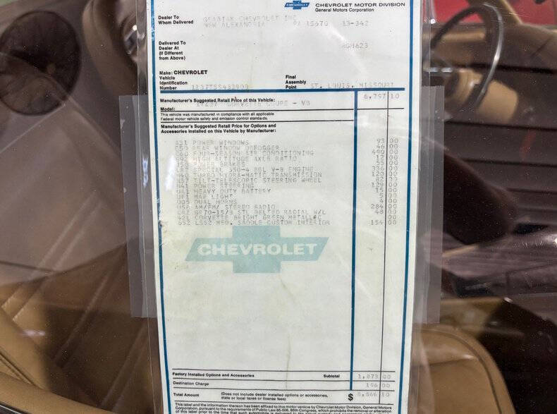 1975 Chevrolet Corvette