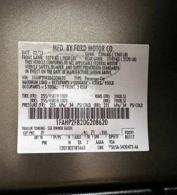 2013 Ford Taurus Limited