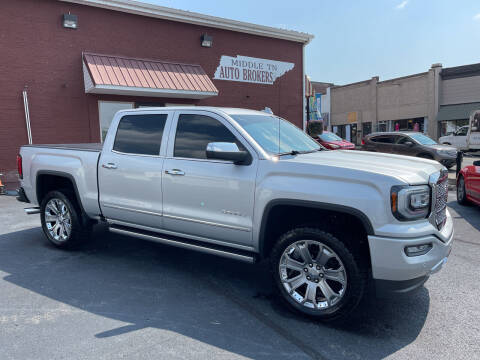 2018 GMC Sierra 1500 for sale at Middle Tennessee Auto Brokers LLC in Gallatin TN