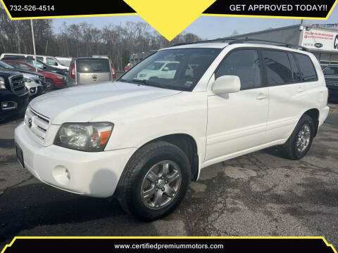 2004 Toyota Highlander for sale at Certified Premium Motors in Lakewood NJ