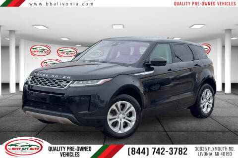 2020 Land Rover Range Rover Evoque for sale at Best Bet Auto in Livonia MI