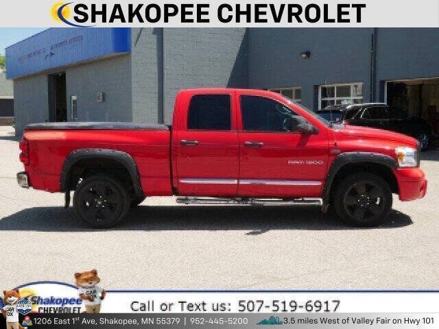 Used 2007 Dodge Ram 1500 Pickup Laramie with VIN 1D7HU18287S247662 for sale in Shakopee, Minnesota