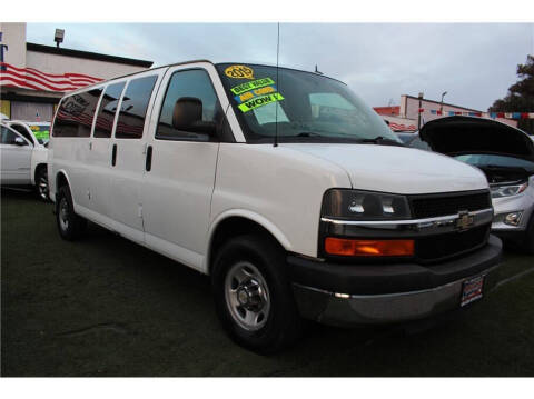 2015 Chevrolet Express for sale at MERCED AUTO WORLD in Merced CA