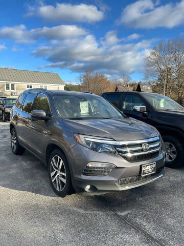 2017 Honda Pilot for sale at GARROW AUTO SALES in Pittsford VT